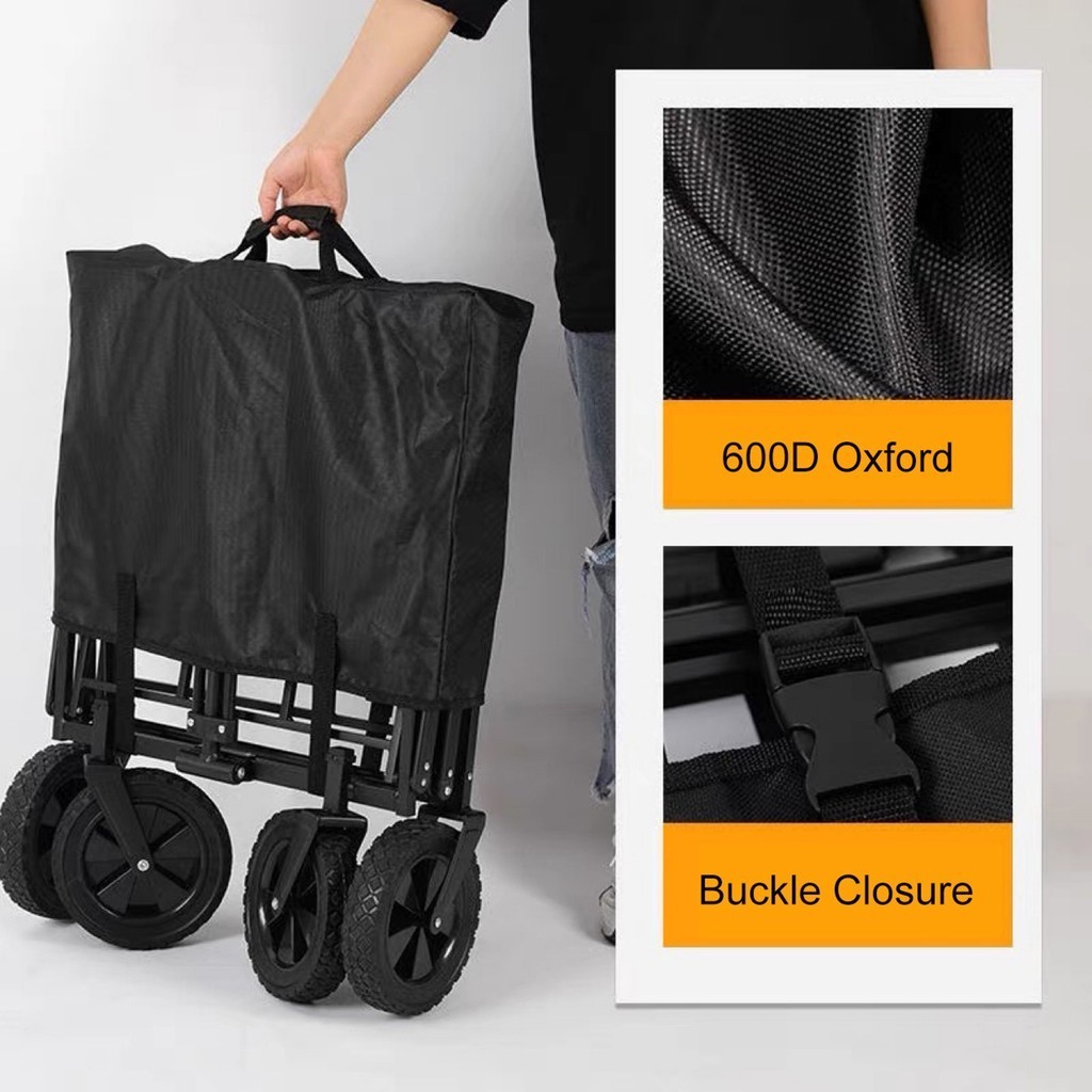 【Anna】Folding Wagon Cover Storage Bag Fit for Outdoor Garden Cart ...