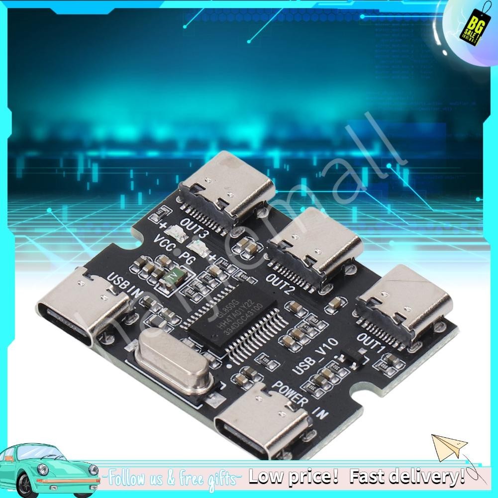 Haijiemall USB2.0 Hub Expansion Module Low Energy Consumption 1 in 3 ...