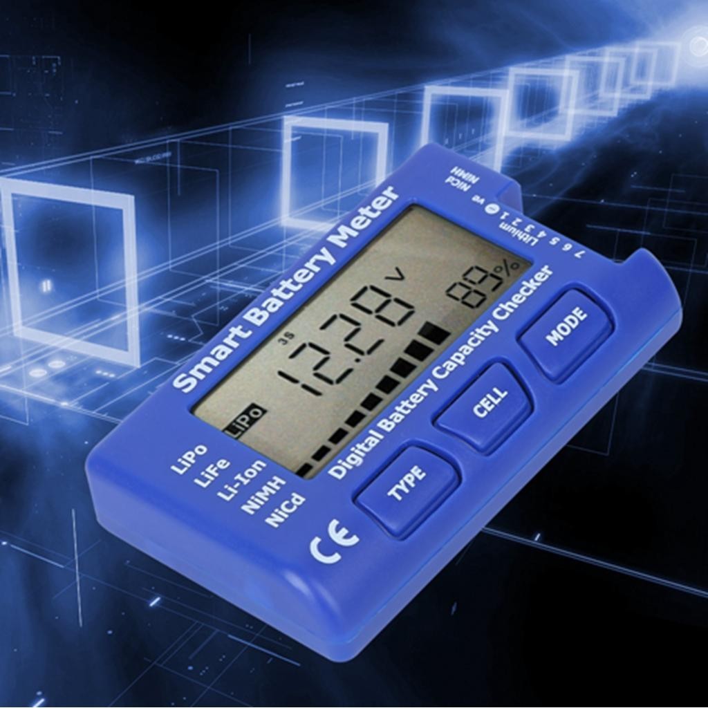 Cancanshop 5-In-1 Battery Meter Cell Digital Capacity Tester | Shopee ...
