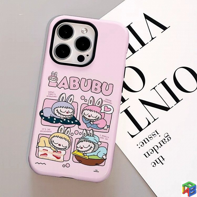 Cute Cartoon Labubu for Apple 15/16promax Phone Case 14plus 13/11pro 12 ...