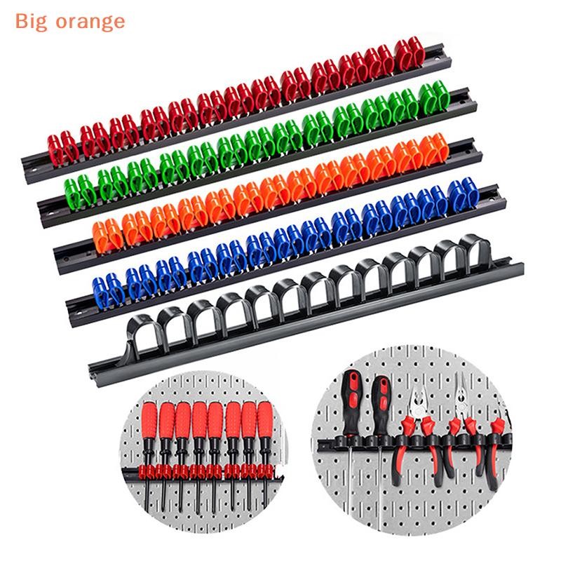 Screwdriver Holder Wall Mount With 23 Holes, 12.6" Long, Heavy - View #9