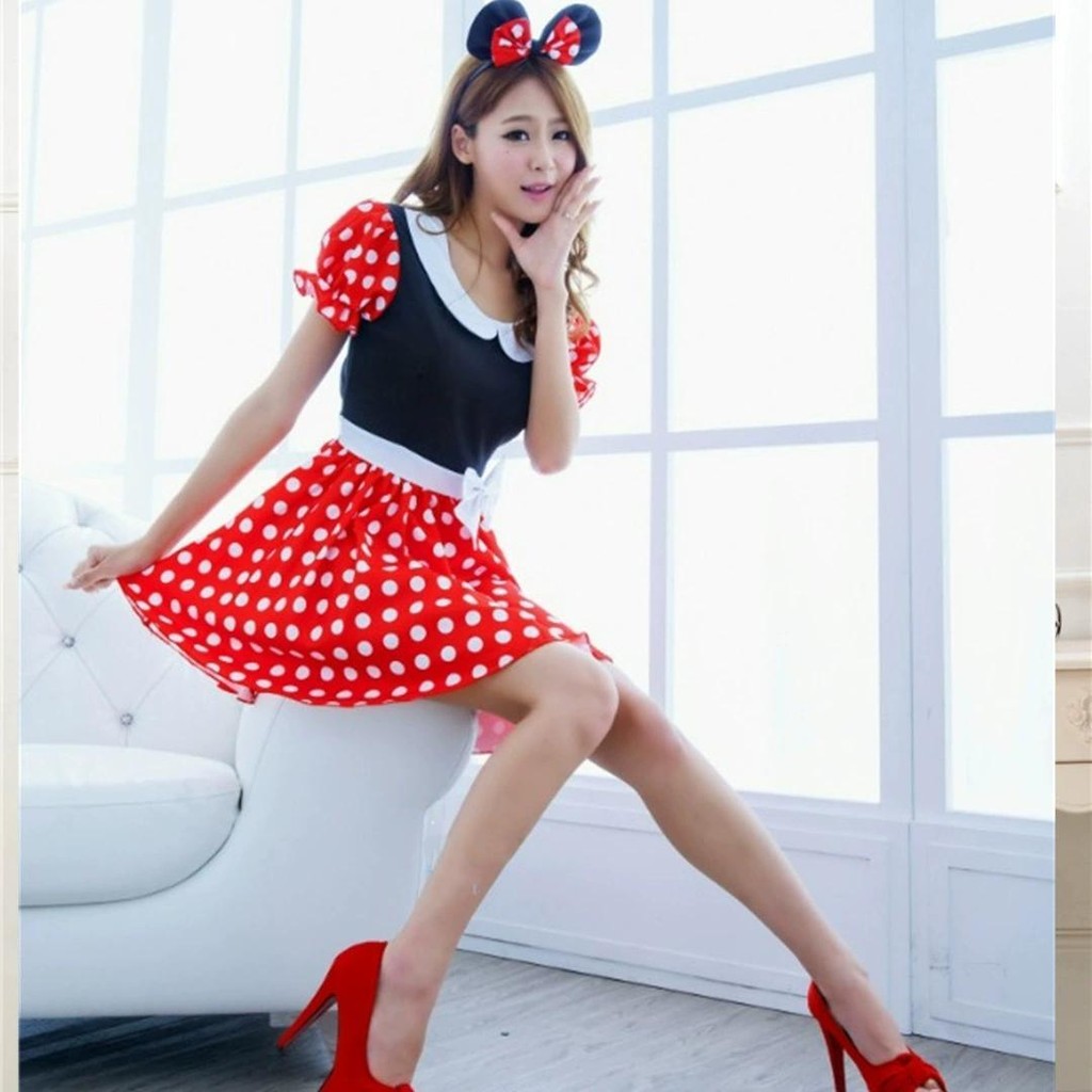 Mickey Mickey series Mickey Mouse Dress Minnie Dress cosplay Disney ...