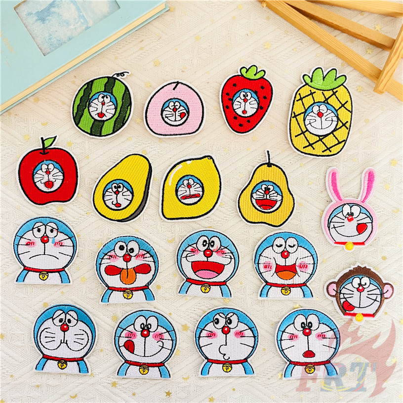 Doraemon Embroidered Patch – Iron On / Sew On – Japanese Manga Anime
