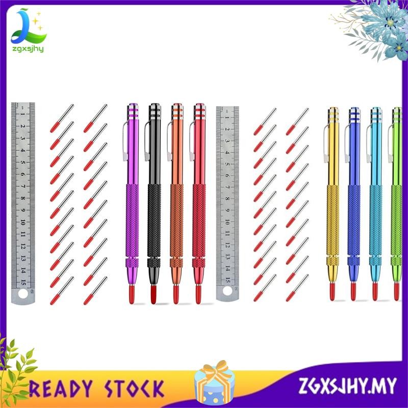 [zgxsjhy] Color Tungsten Carbide Scriber with Magnet,A Ruler,with Extra ...