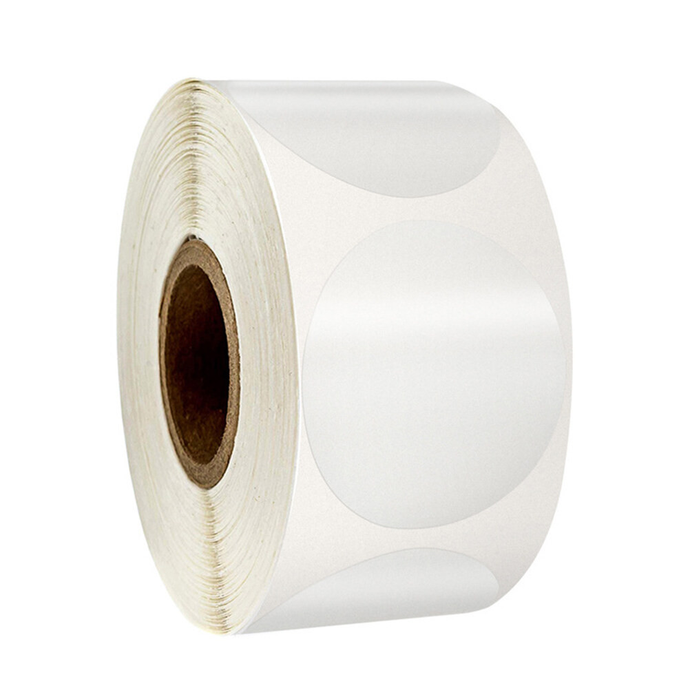 Wholesale 1 Roll of 500Pcs Round Stickers Seal Label Self-Adhesive ...