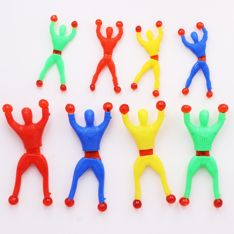 Funny Little Toys Wall Climbers Sticky Spider Wall Climber Superman