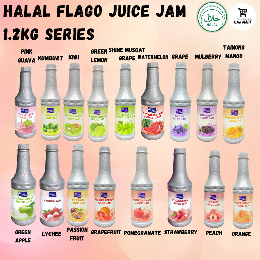 Halal Flago Fruit Juice Concentrate 1.2KG Concentrated Fruit Juice ...