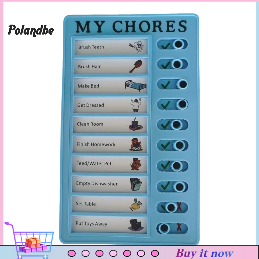 pe Student Task Board Multi Purpose Making Plans Plastic Wall Hanging ...