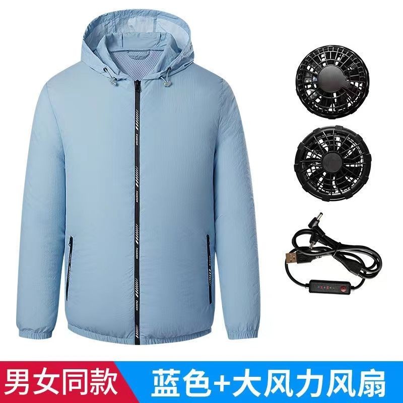 High temperature working worker clothes air conditioner cooling jackets ...