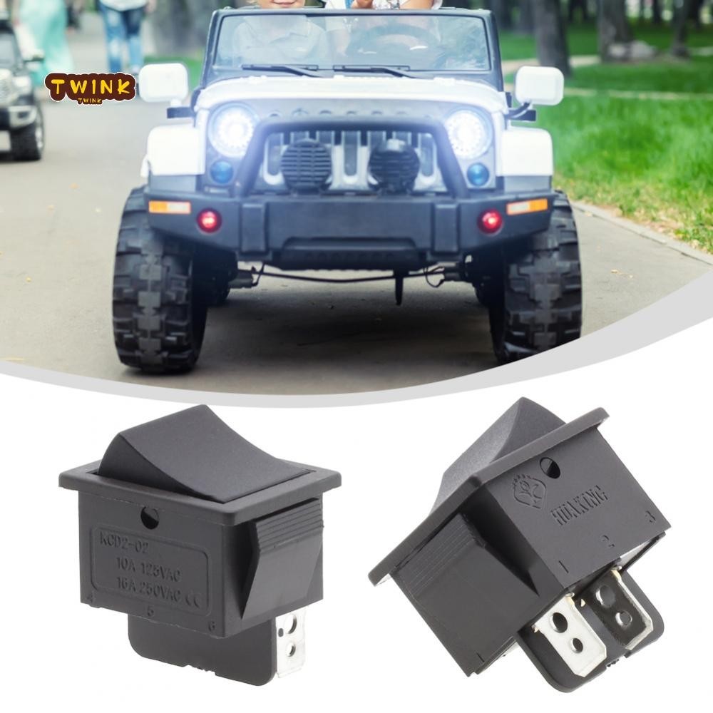 Rocker Foot Switch 2-Pin Sockets Accelerator Switch Foot Pedal Pedal ...