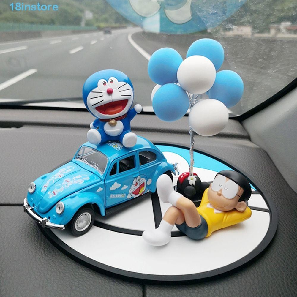 INSTORE Doraemon Action Figure Home Decor Car Interior Display ...
