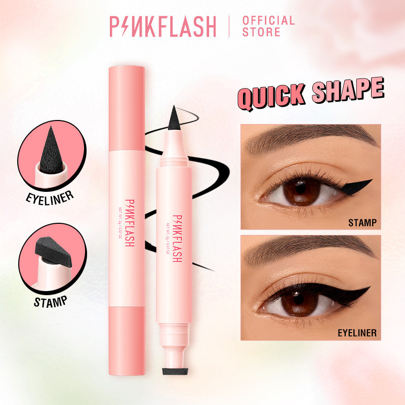 PINKFLASH #InstantShape 2-in-1 Eyeliner Stamp Lasting High Pigment ...