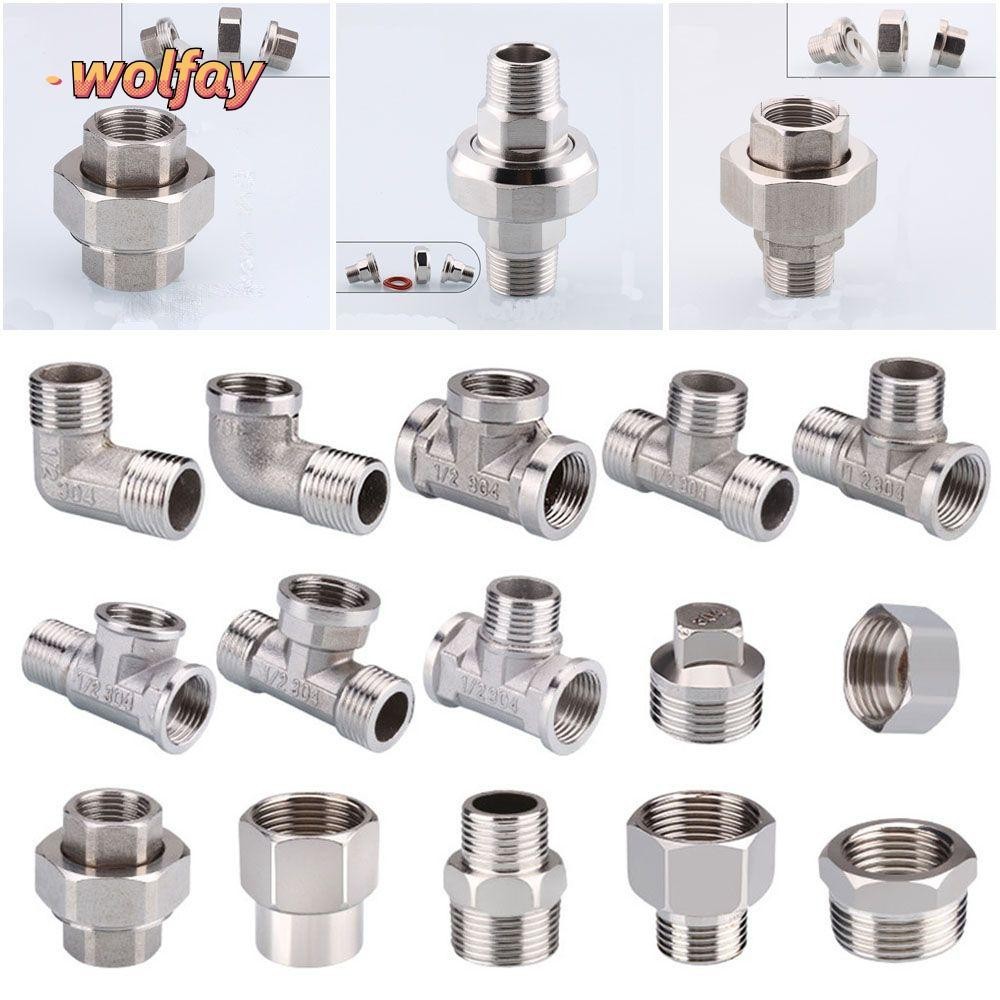 WOLFAY Plumbing fitting Internal Variable Diameter Threaded Stainless ...