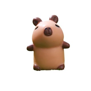 MAGIC Miniature Capybara Figurines, Brown Accessories Cartoon Capybara ...