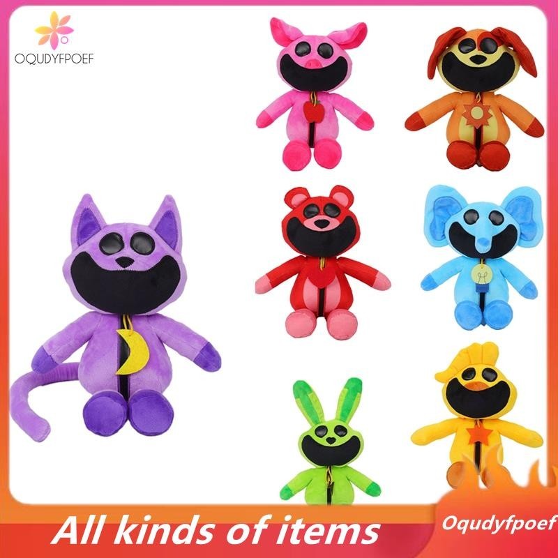 [Oqudy] 30cm Smiling Critters Plush Toy Smiling Critters Cat Nap Catnat ...