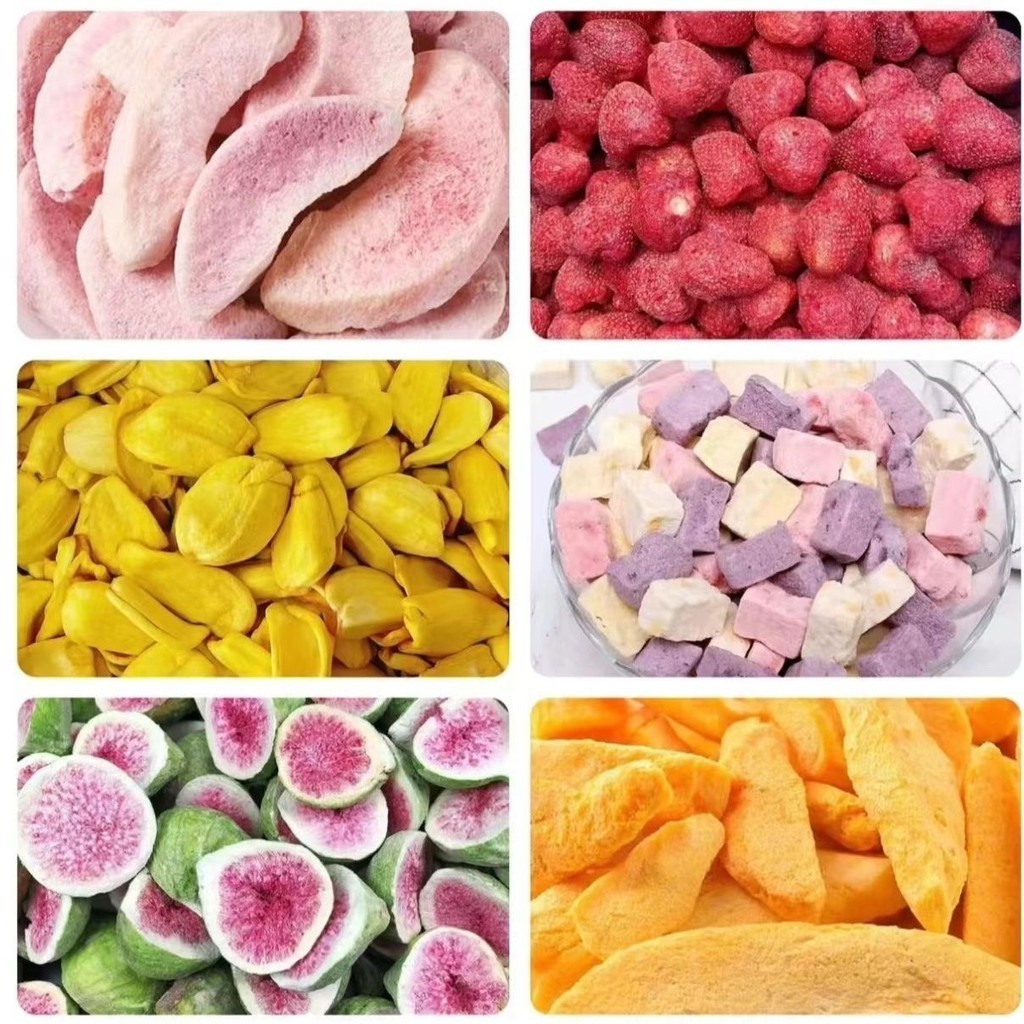 Freeze-dried Fruit Mixed Frozen Peach Freeze-Dried Strawberry Jackfruit ...
