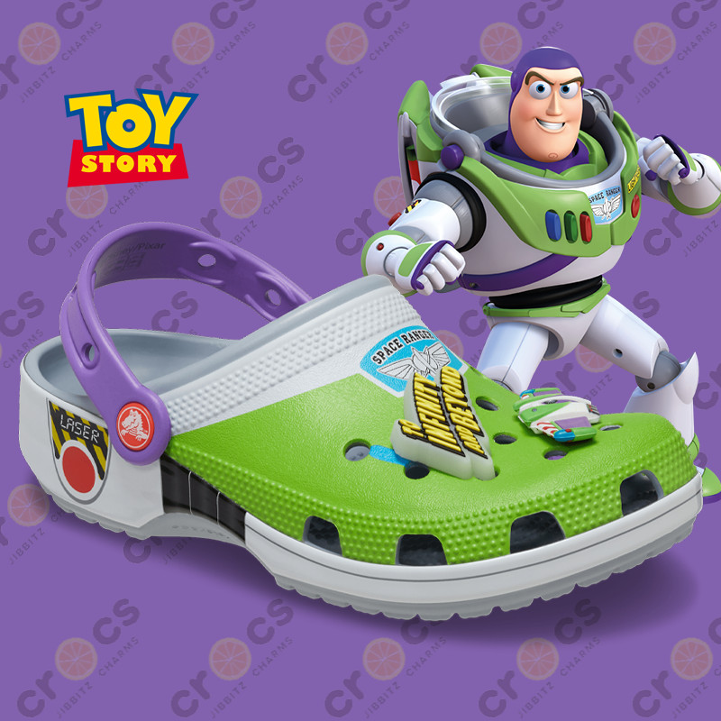 Crocs Kids BUZZ LIGHTYEAR CLASSIC CLOG kids anti slip shoes 209545 Shopee Malaysia