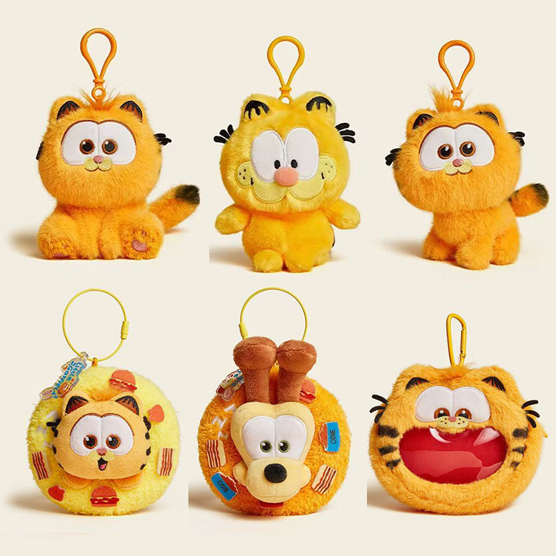 Garfield Original Cute Plush Toy Soft Cat Stuffed Doll Cartoon Plushie ...