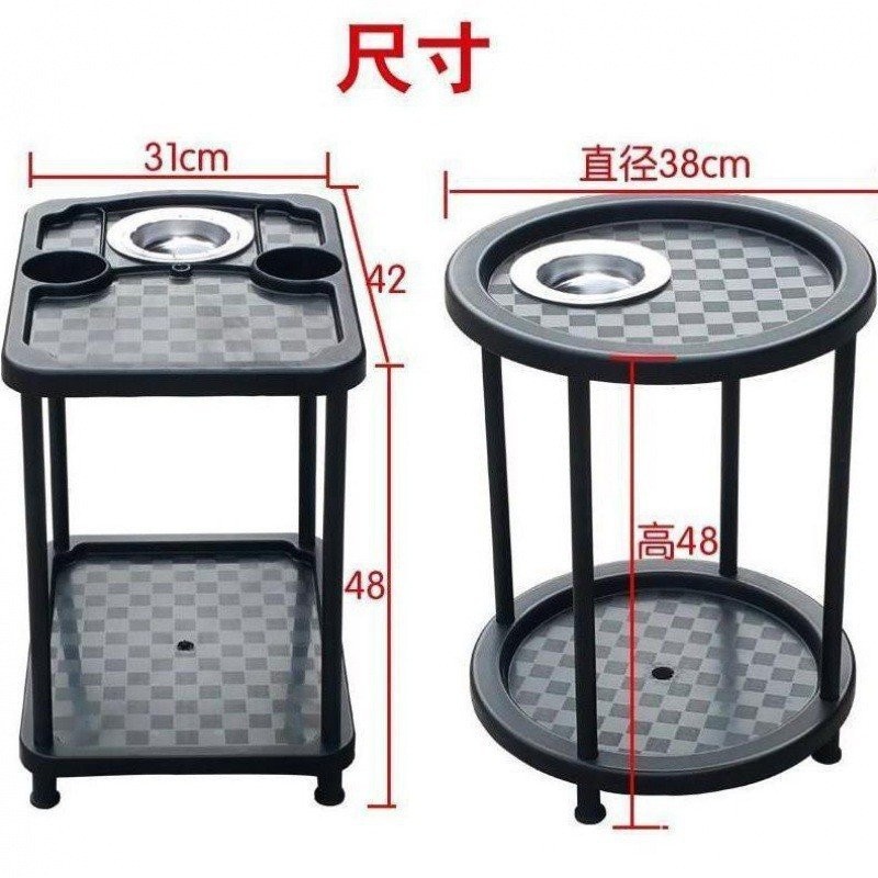 Foot Therapy Square Shelf Cylinder Table Small Tea Water Tea Cup Side ...
