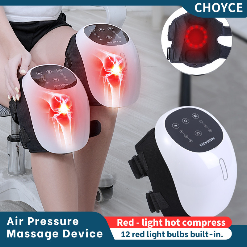 Knee Massager Household Air Wave Airbag Knee Pad Massager Red Light Vibrating  Knee Air Pressure Physiotherapy De | Shopee Malaysia