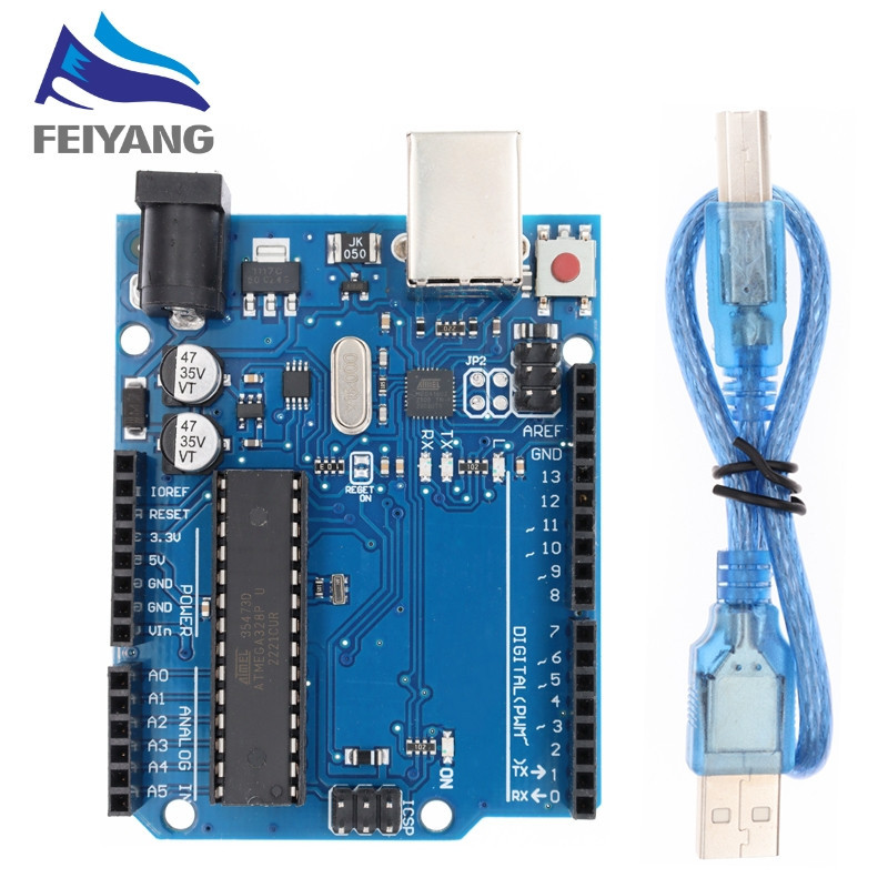 MALAYSIA.... UNO R3 Atmel ATMEGA328P Compatible Board Plug and Play (No ...