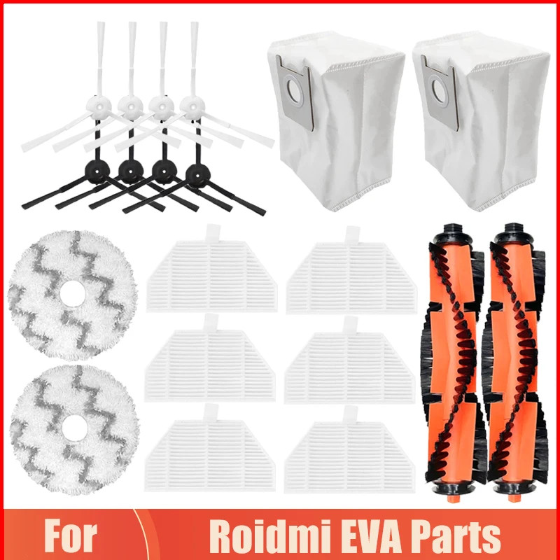 Ersatz-Hauptbürste Für Roidmi Eva SDJ06RM Kehrroboter - Kompatibles Staubsauger-Zubehör