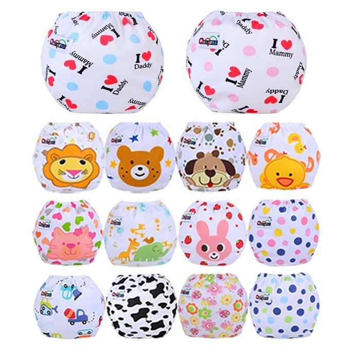 Pool Diapers Langsprit Reusable Swim Diapers 3-Pack - Washable Baby & Toddler Swimming Diapers Huggies Little Swimmers