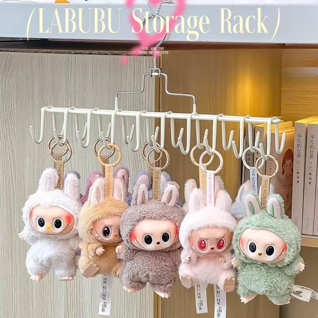 Cartoon doll Storage Rack doll Doll Pendant Hanging Shelf Plush Doll ...