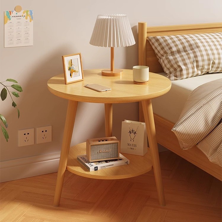 Sofa Balkoni Tepi Katil Mini Meja Bulat Kecil Mudah Kreatif Pangsapuri ...