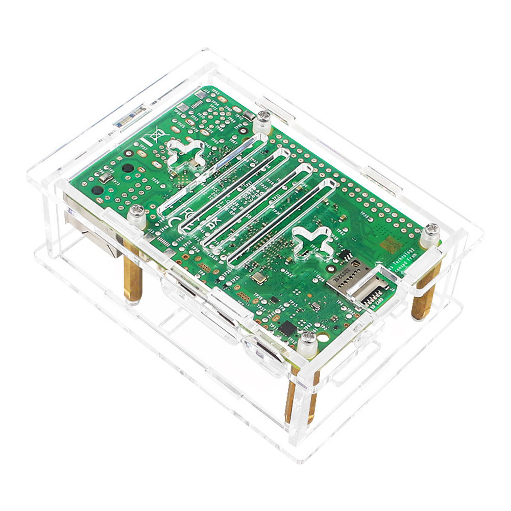 Rain LF# For Raspberry Pi 5 Acrylic Cases For Pi 5 Case Enlosure Shell ...