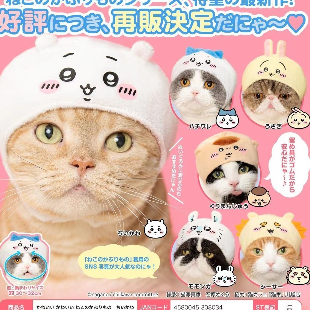 [BTF] Japan chiikawa Capsule Toy chiikawa Cat Headgear Resell Cute ...