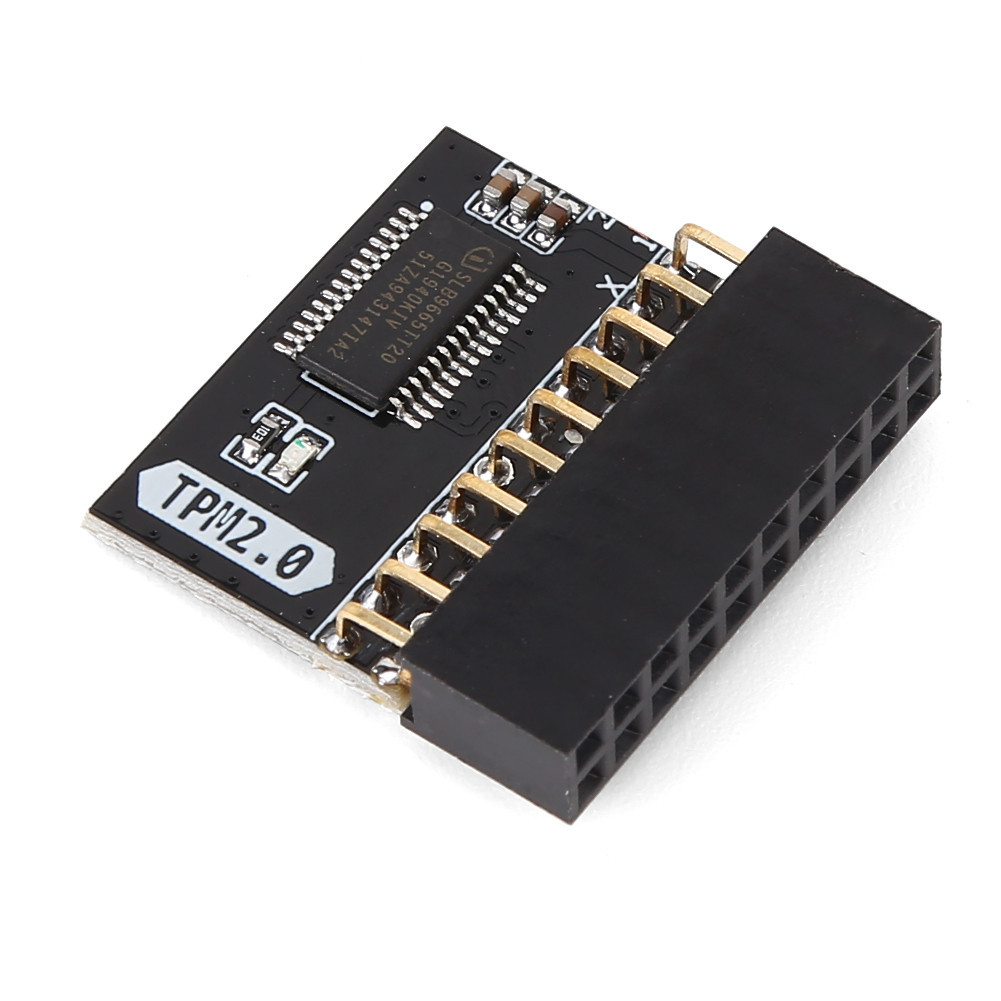 keepdreaming TPM 2.0 Encrypted Security Module Board LPC 20 Pin Remote ...