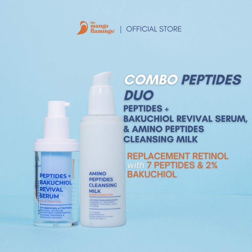 TMF - COMBO DUO PEPTIDES (PEPTIDES BAKUCHIOL REVIVAL SERUM & AMINO ...