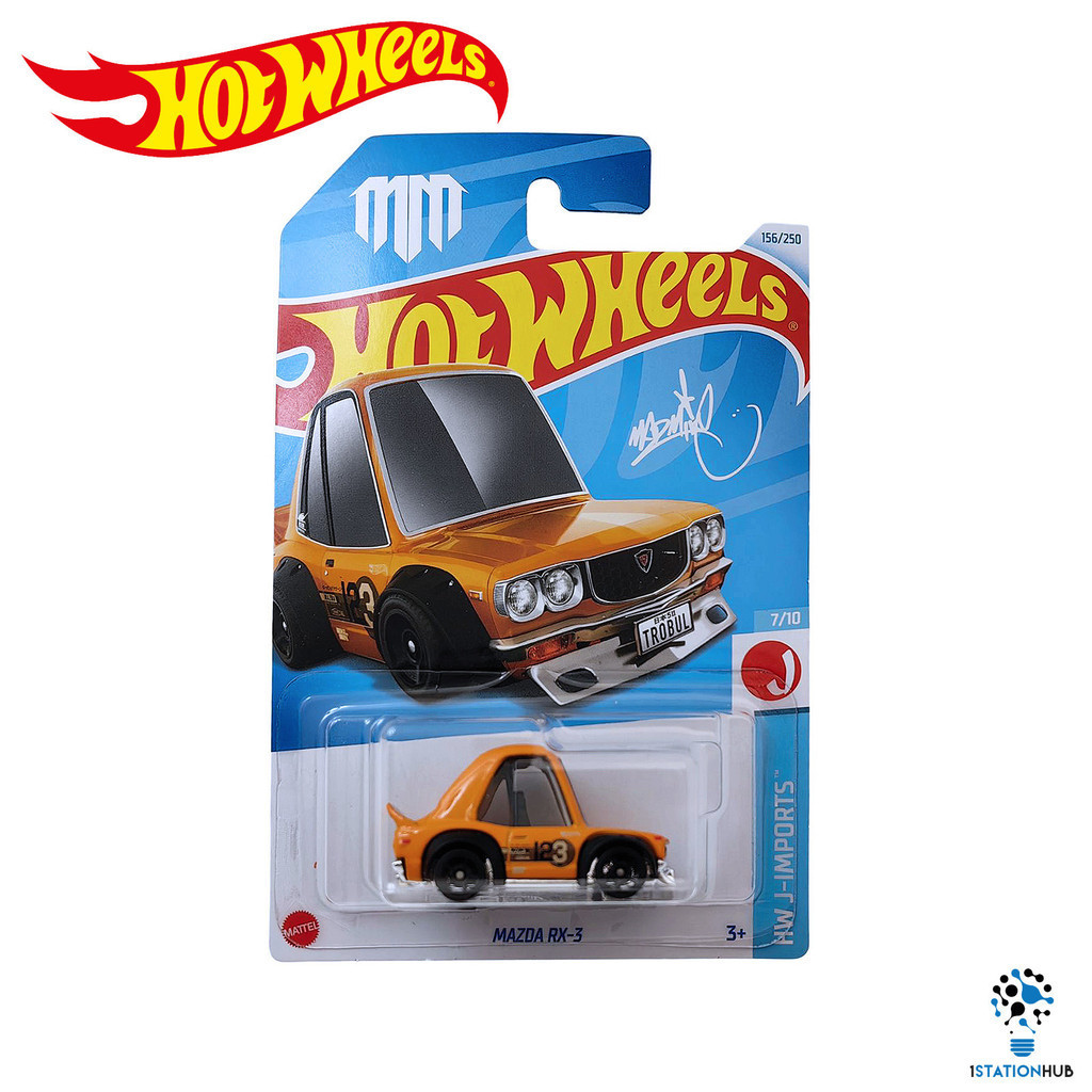 Hot Wheels HW J-IMPORTS Mazda RX-3 | Hotwheels Children RX3 Car ...