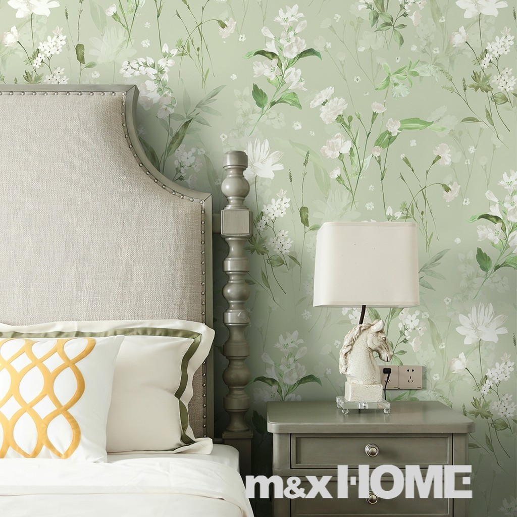 Vintage Floral Wallpaper Sticker - Self-adhesive, Waterproof, Cuttable ...