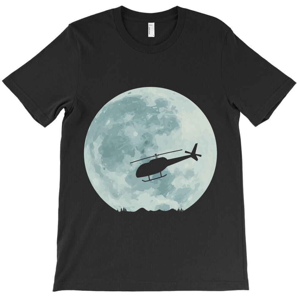 Full Moon Sky Divers T-Shirt Black main image 1