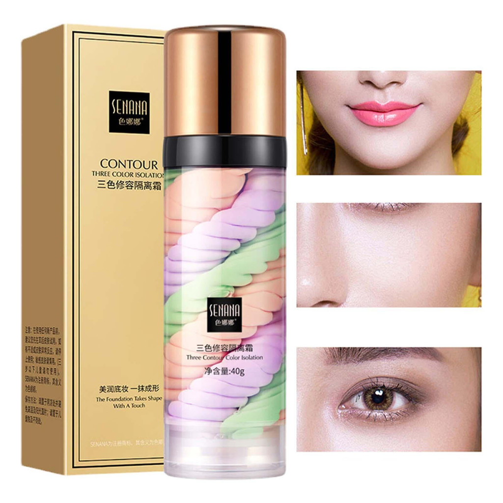 Primer Color Corrector Tricolor Color Correcting Facial Serums Primer ...