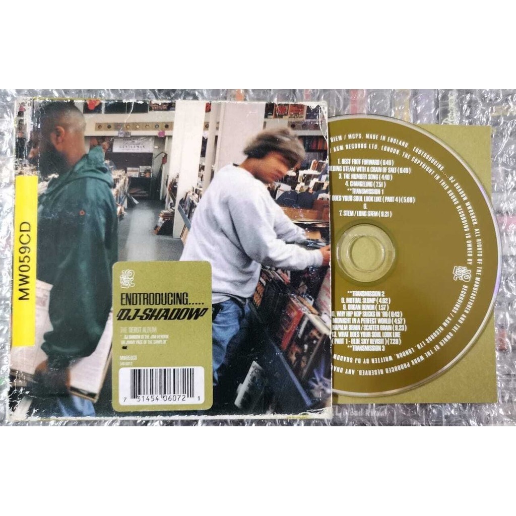 (Used) DJ SHADOW Endtroducing..... (Digisleeve) CD | Shopee Malaysia