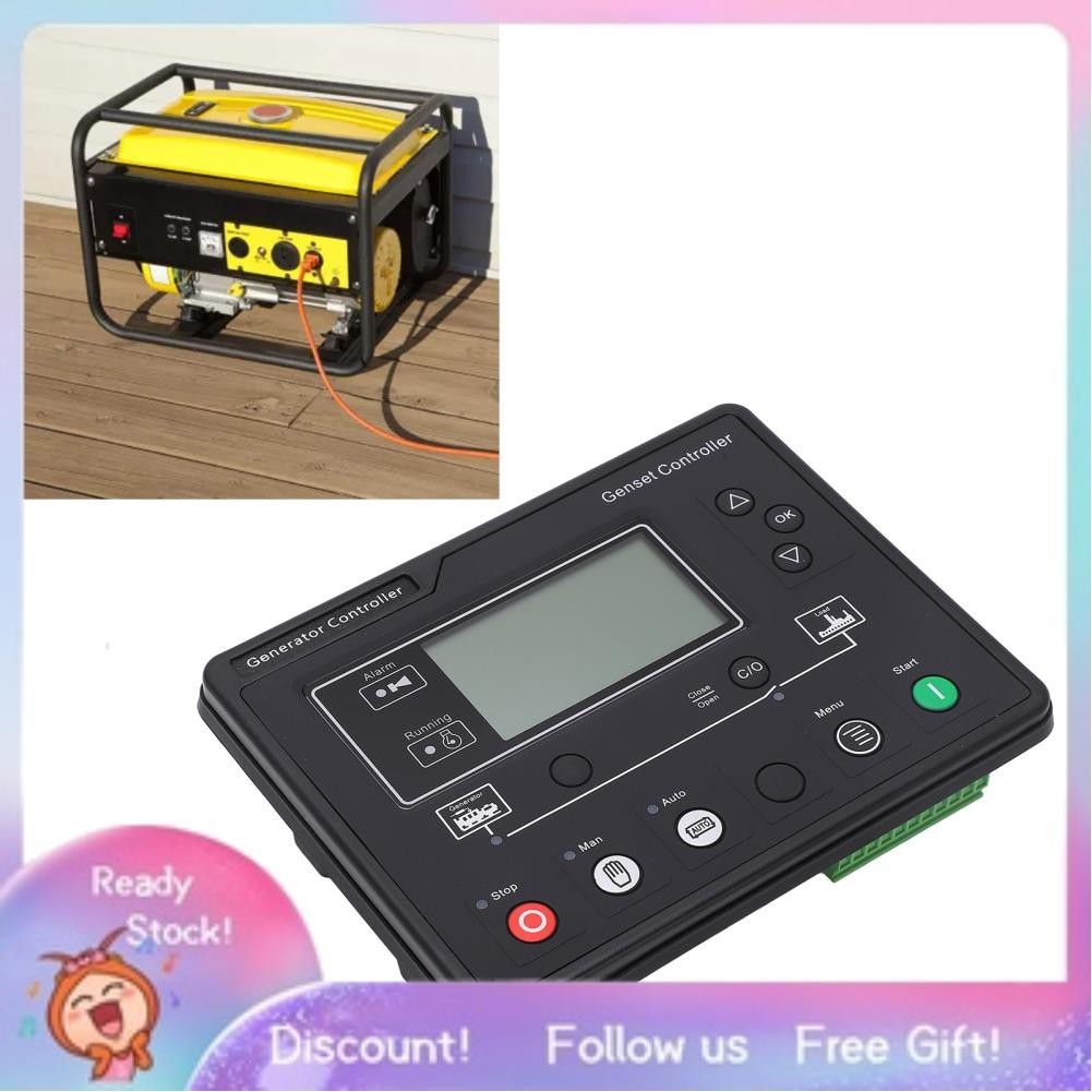 Ujewndju LCD Diesel Generator Controller Automatic Start Genset Module ...