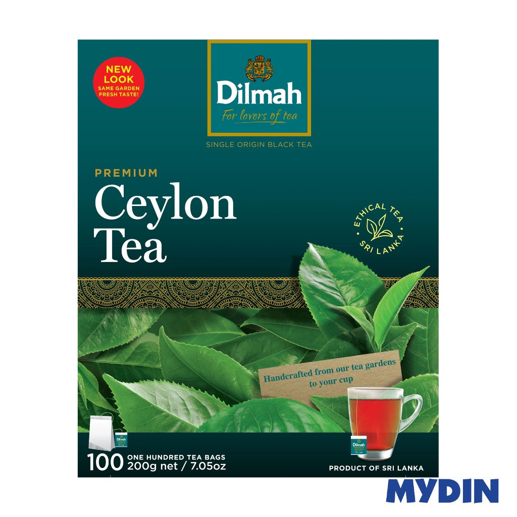Dilmah Pure Ceylon Tea (100's x 2g) | Shopee Malaysia
