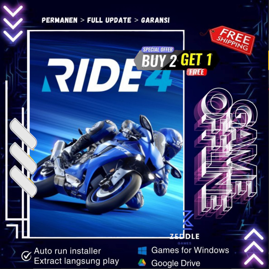 Ride 4 COMPLETE THE SET EDITION - PC GAME - LAPTOP GAME - PC GAME ...