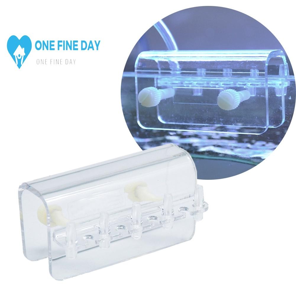 thumbnail image 2 of Marine Color 6-Tube Holder For Dosing Pump - Acrylic Soft Tube Fixture Organizer 2 of 3