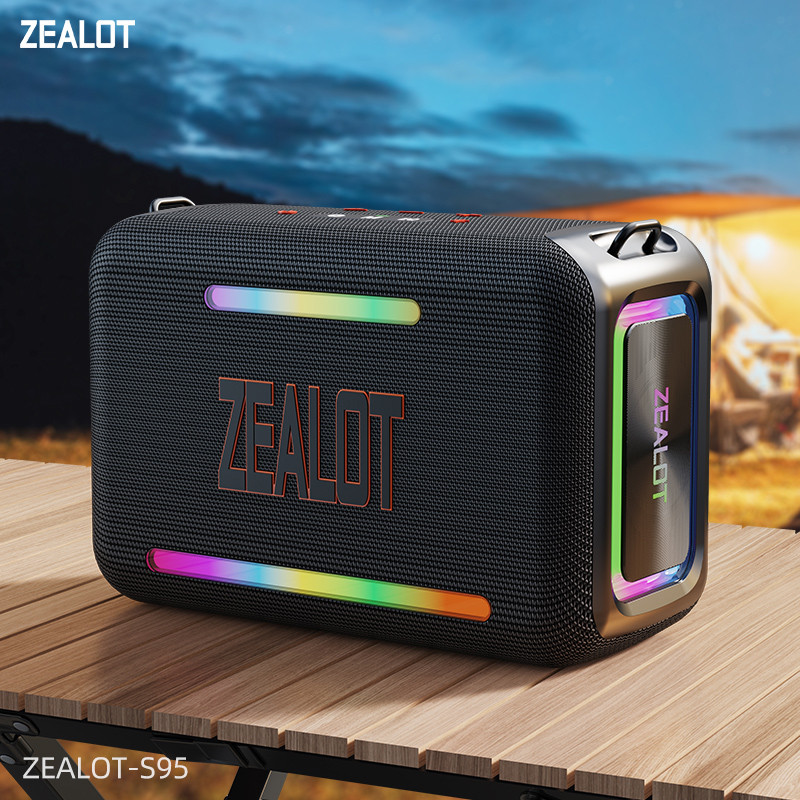 [Loacal In Stock]ZEALOT S95 120W Waterproof Portable Loud Bluetooth ...