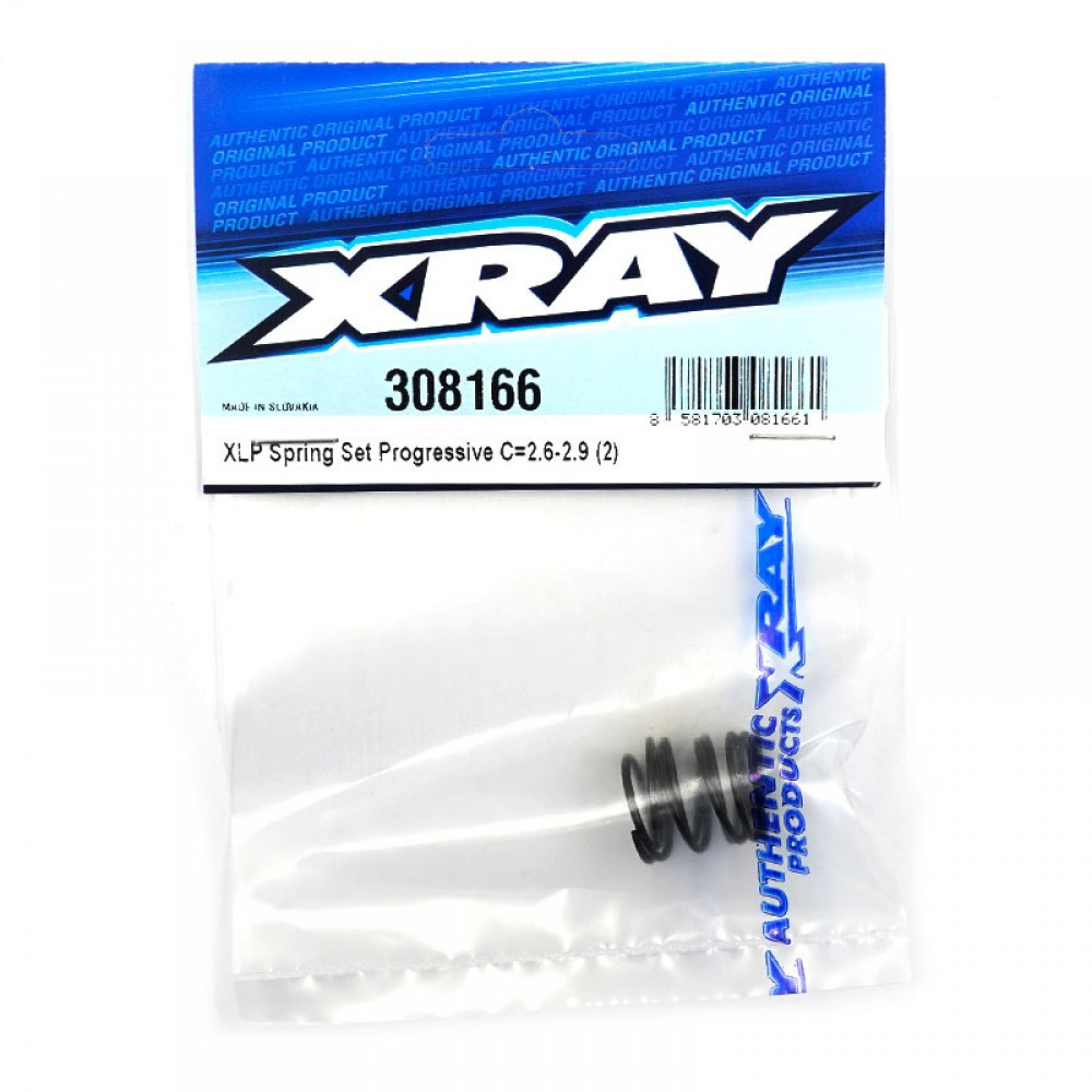 XRay 308166 XLP SPRING-SET PROGRESSIVE C=2.6-2.9 (2) | Shopee Malaysia