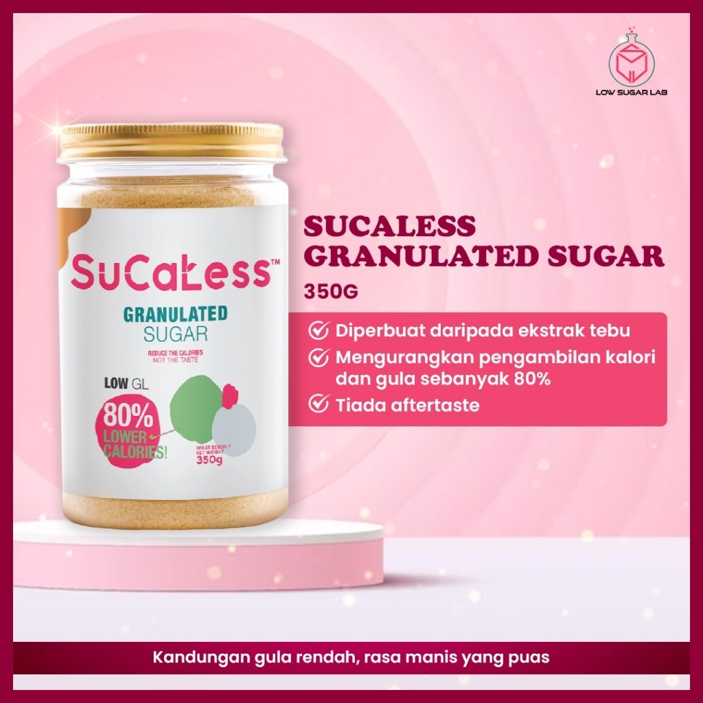 [SuCaLess] Su Ca Less Granulated Sugar 350g HALAL (Low Calories ...