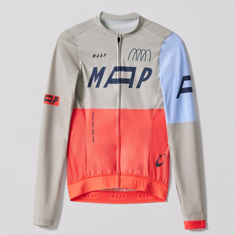 Cycling Jerseys Maap Echo Pro Base Long Sleeve Jersey Evade Pro