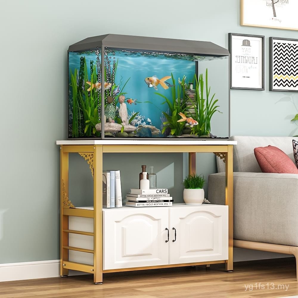 European Style Fish Tank Rack Bottom Cabinet Metal Bottom Rack Small ...