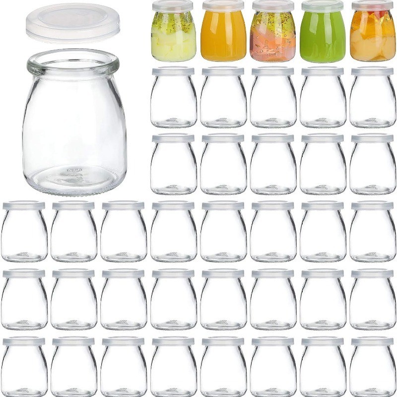 1Pc 100/150/200ml Wishing Bottle Pudding Jars High Temperature ...