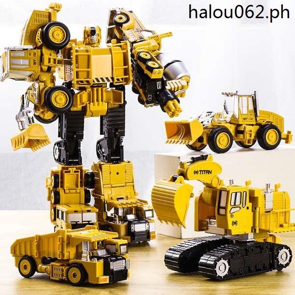 · Alloy Version Transforming Boy Toy King Kong Engineering Vehicle ...