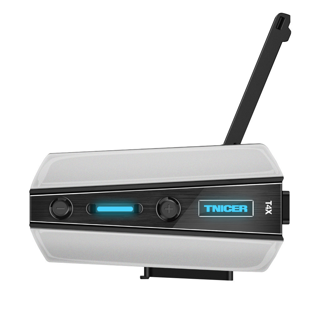 TNICER T4X 1000m Up to 8 Riders Bluetooth Helmet Intercom